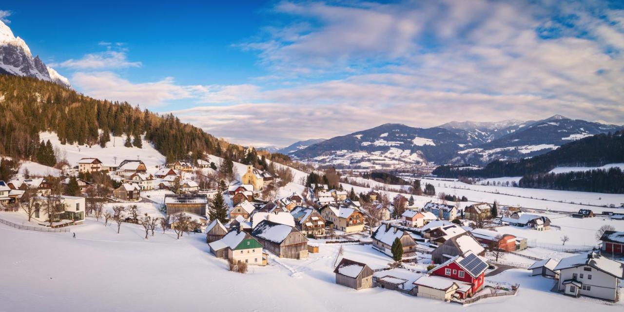 Ferienhaus Schwoellerbauer Sankt Martin am Grimming Dış mekan fotoğraf