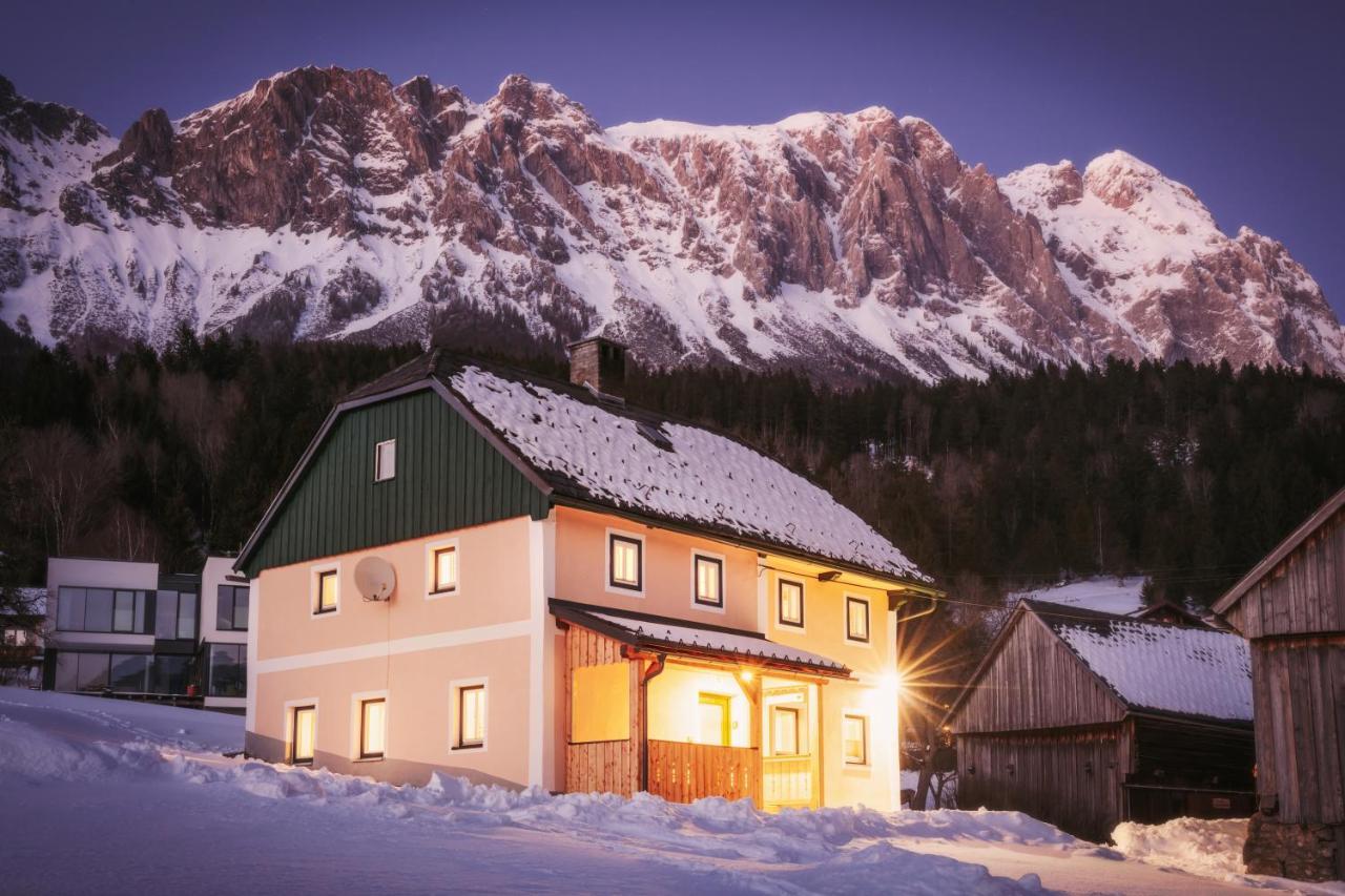 Ferienhaus Schwoellerbauer Sankt Martin am Grimming Dış mekan fotoğraf