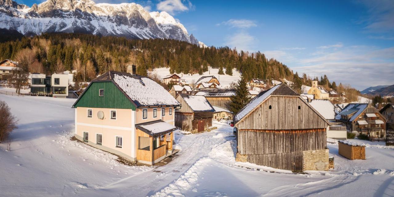 Ferienhaus Schwoellerbauer Sankt Martin am Grimming Dış mekan fotoğraf